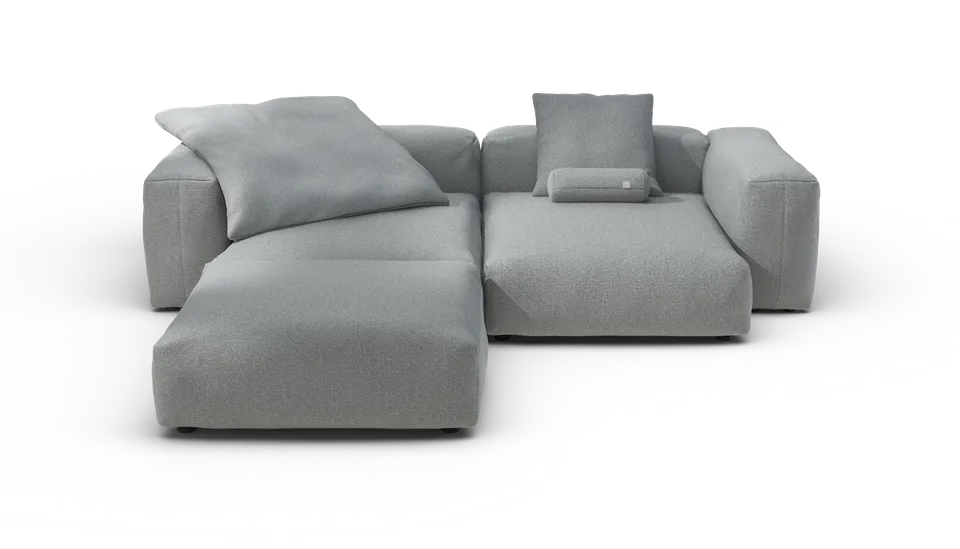 vetsak Sofa Set 03 divano angolare 3,5 posti Limestone