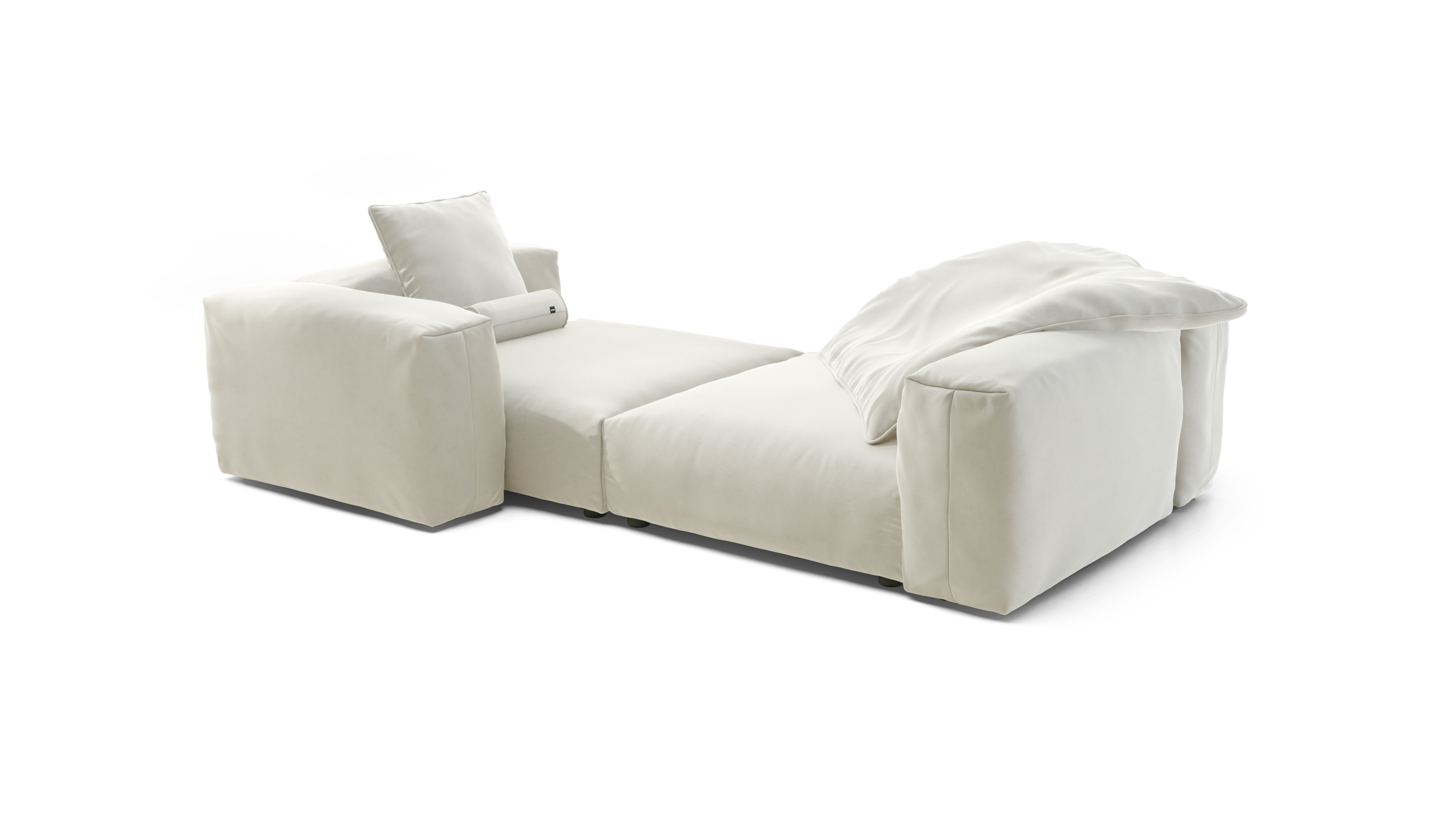 vetsak Sofa Set 02 XLarge divano modulare suave perla 4 posti