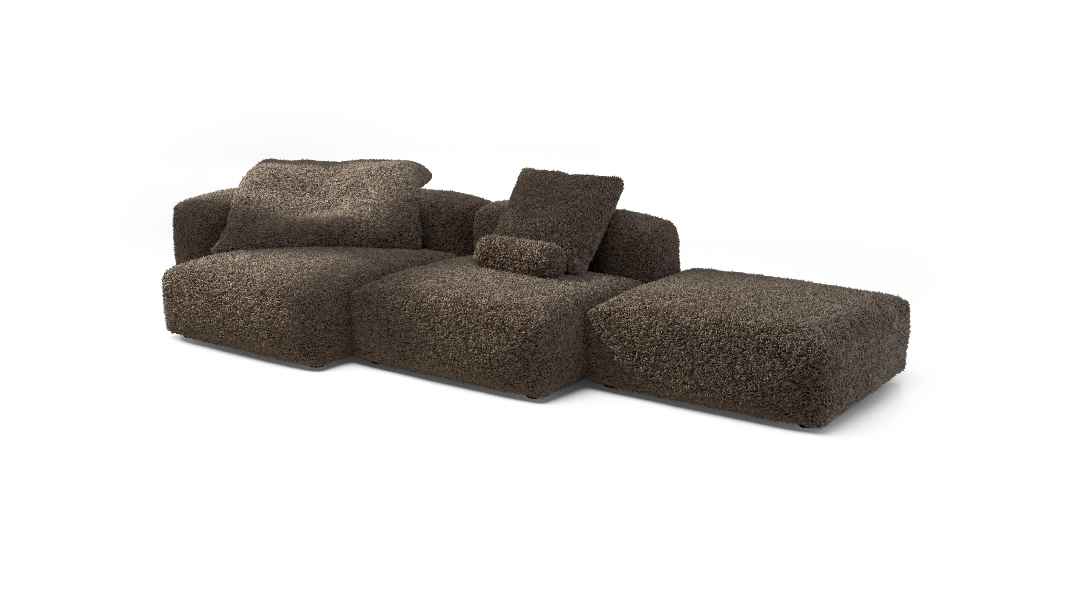 vetsak Sofa Set 04 divano modulare cacao