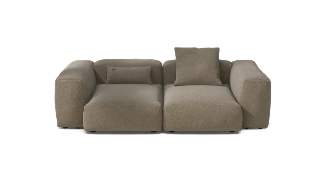 vetsak Sofa Set 02 Medium divano modulare loop taupe 230cm 2 posti