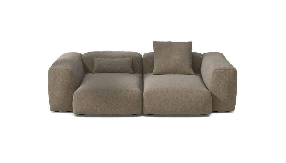vetsak Sofa Set 02 Medium divano modulare loop taupe 230cm 2 posti