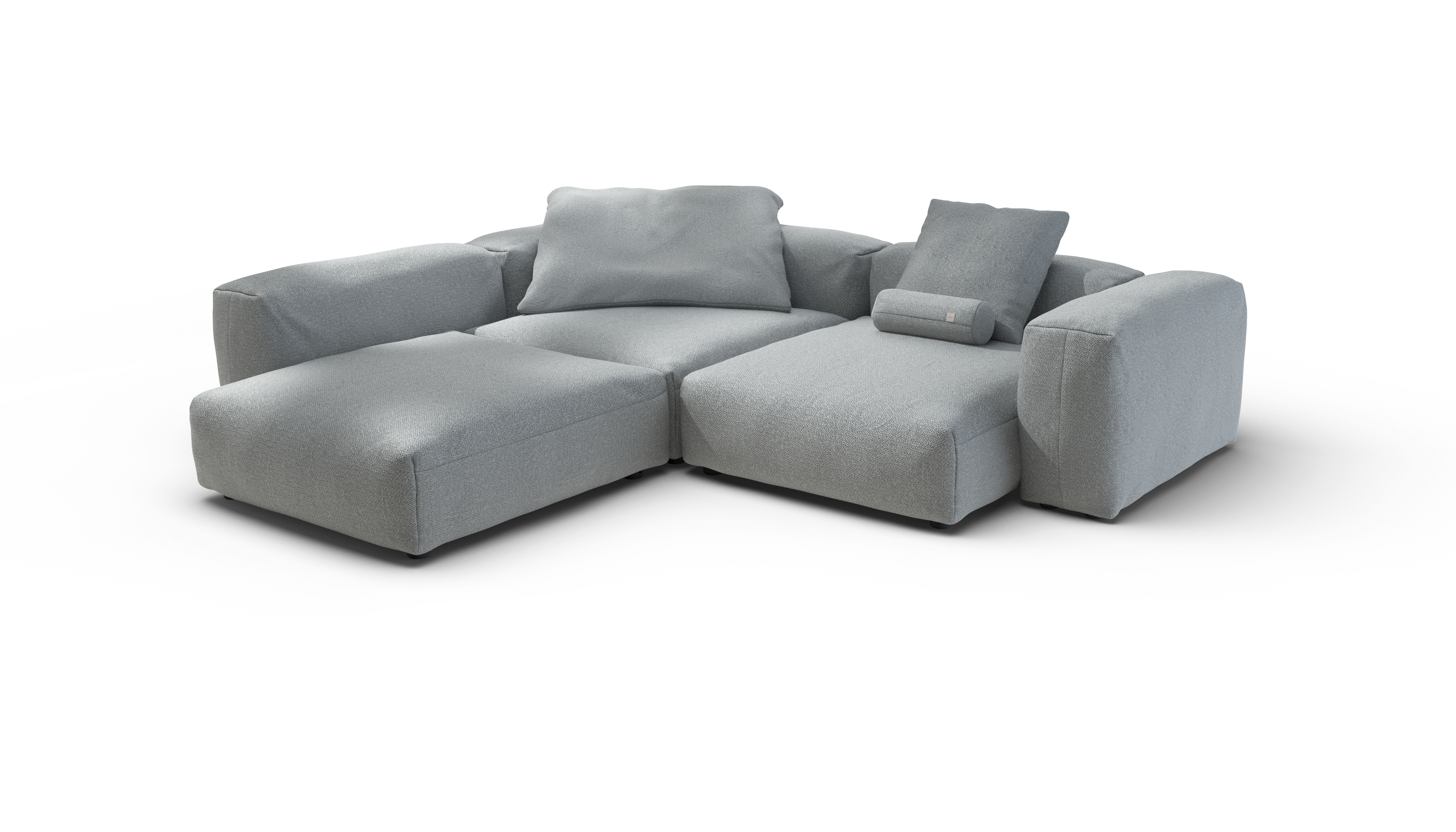 vetsak Sofa Set 05 divano angolare ridge limestone 5 posti