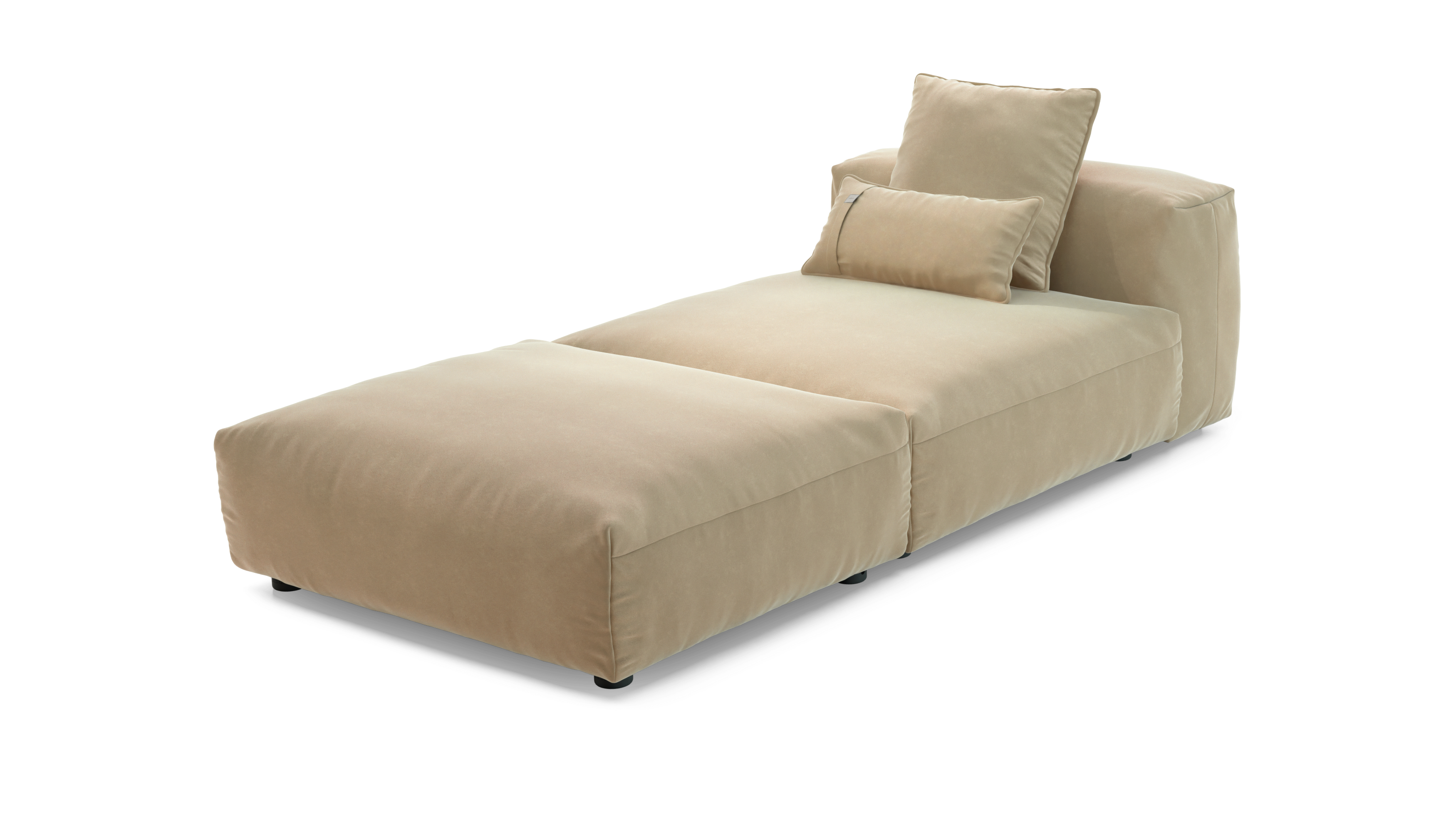 vetsak Sofa Set 07 Sun Lounger divano suave creme 105x220