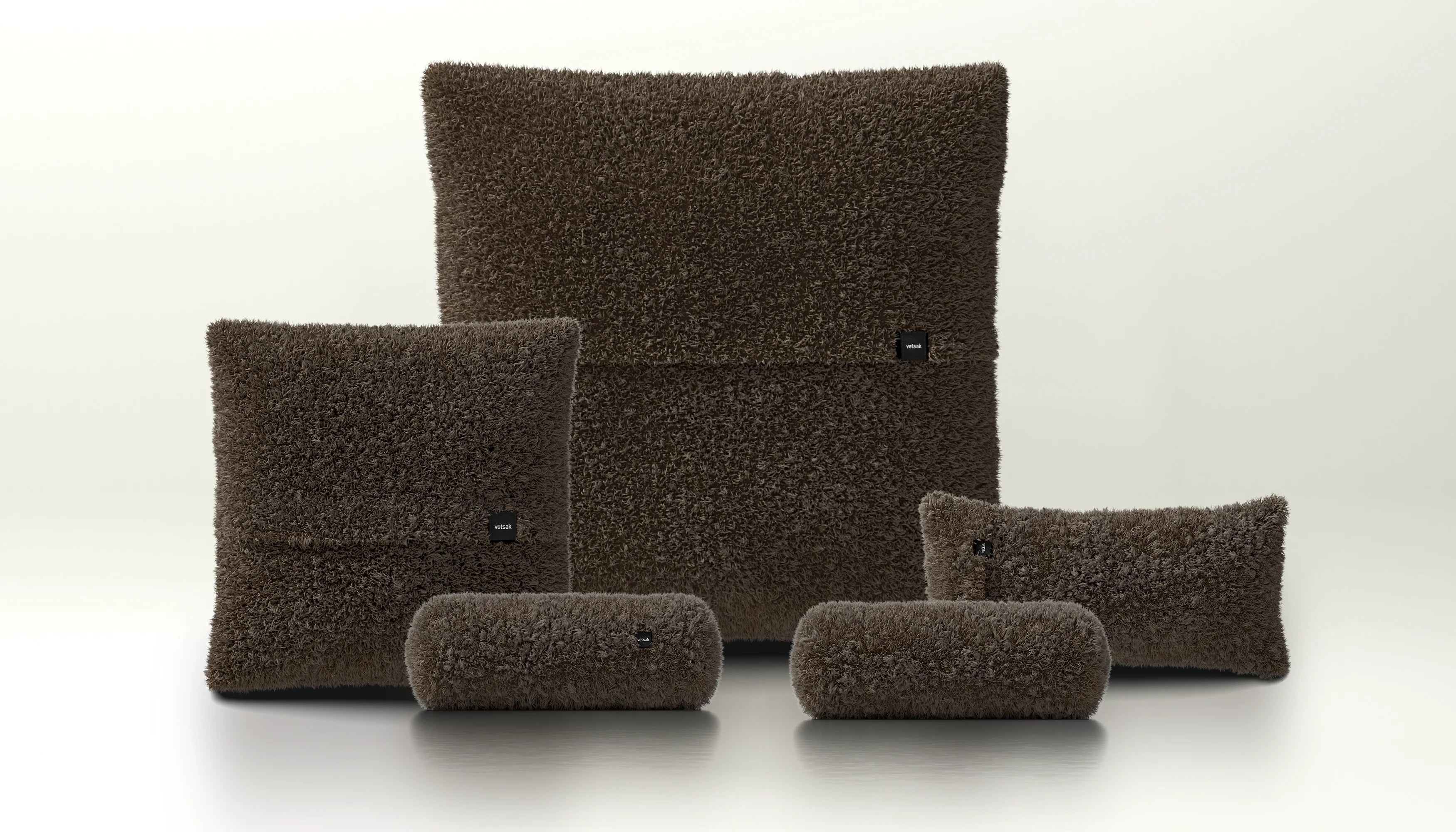 vetsak Pillow Set 4 cuscini cacao doodle