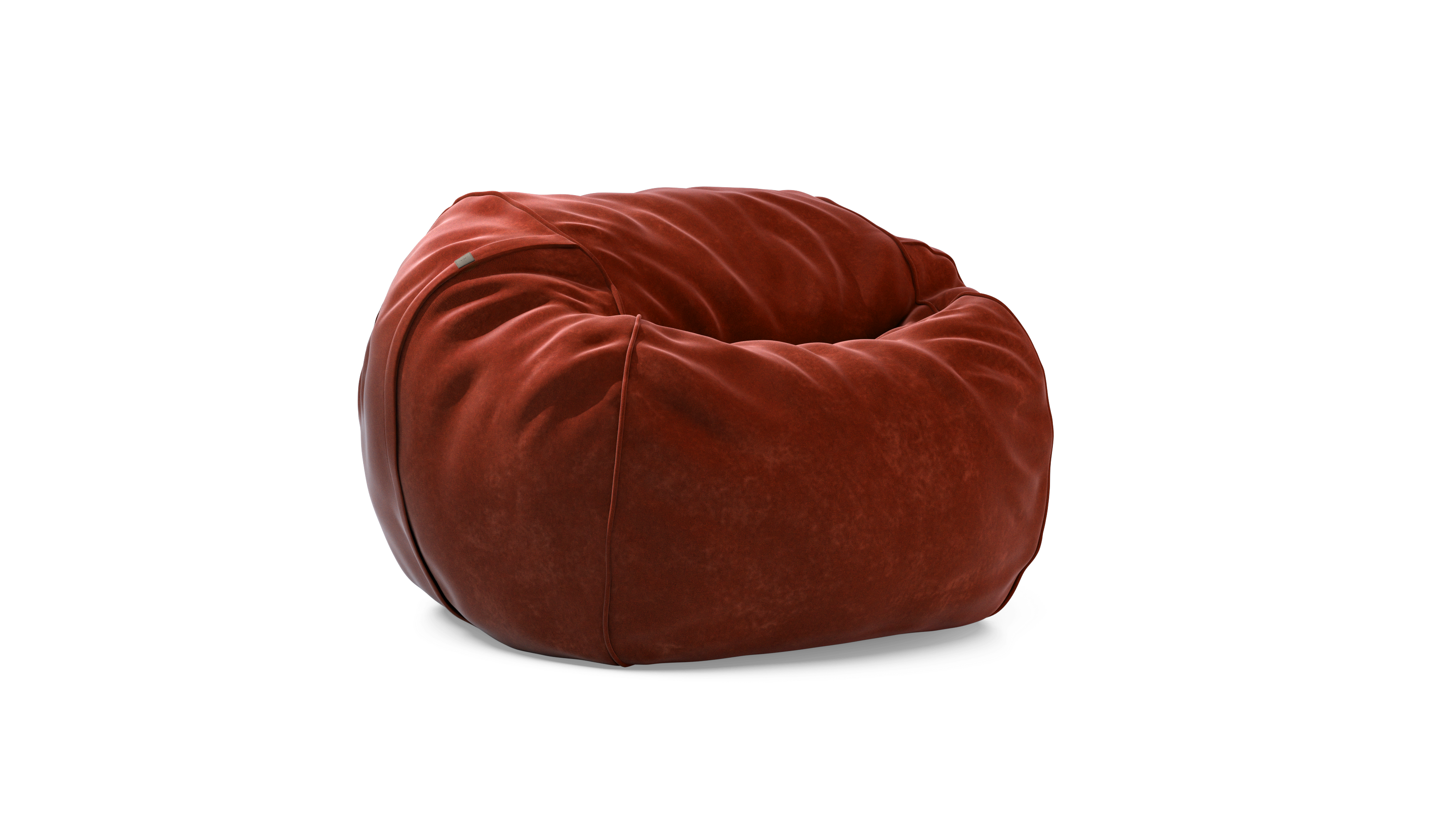 vetsak Cover Beanbag Medium fodera suave zafferano