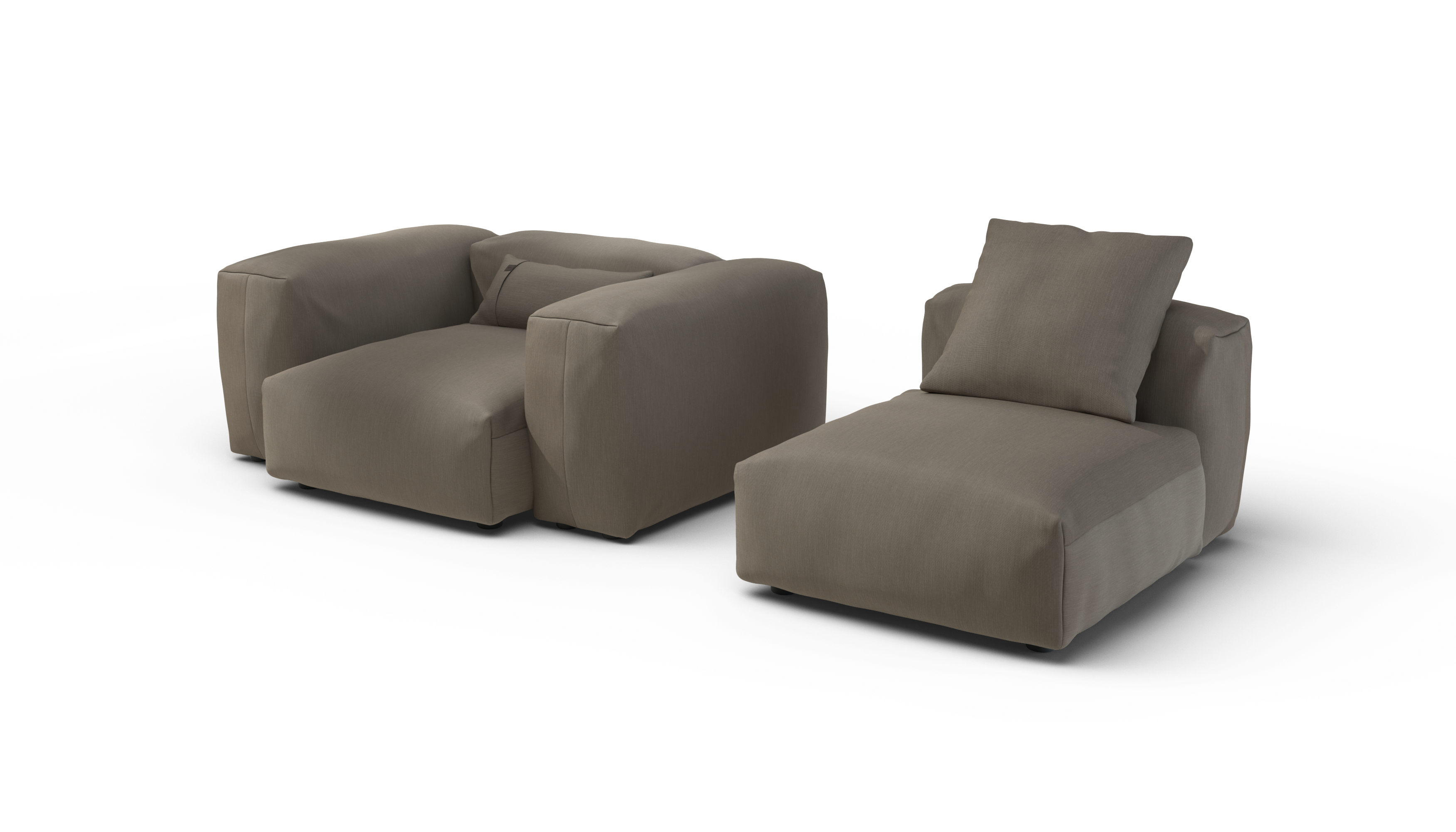 vetsak Sofa Set 02 Medium divano driftwood 230x115