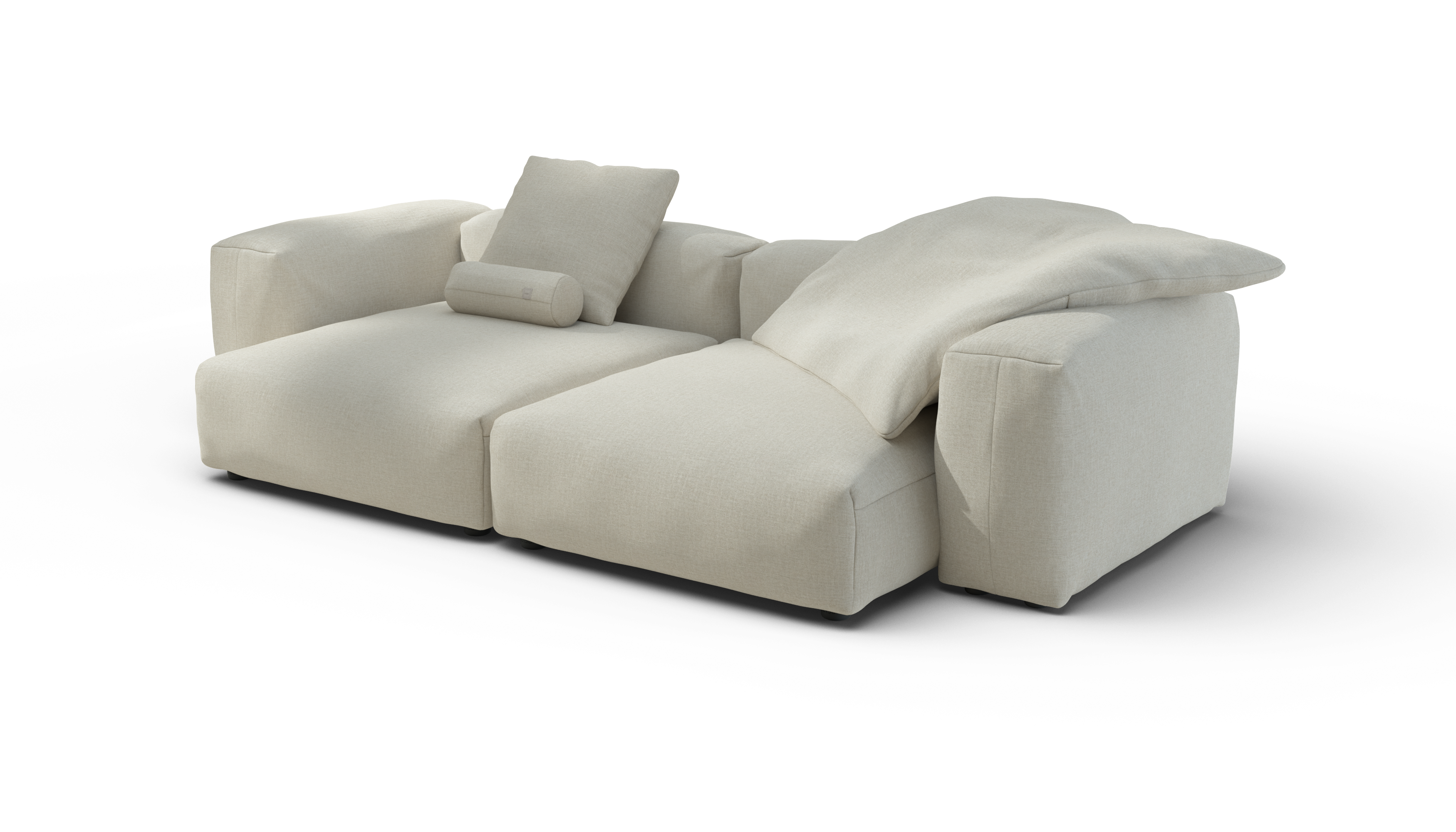 vetsak Sofa Set 02 XLarge divano ecru 272x136 modulare