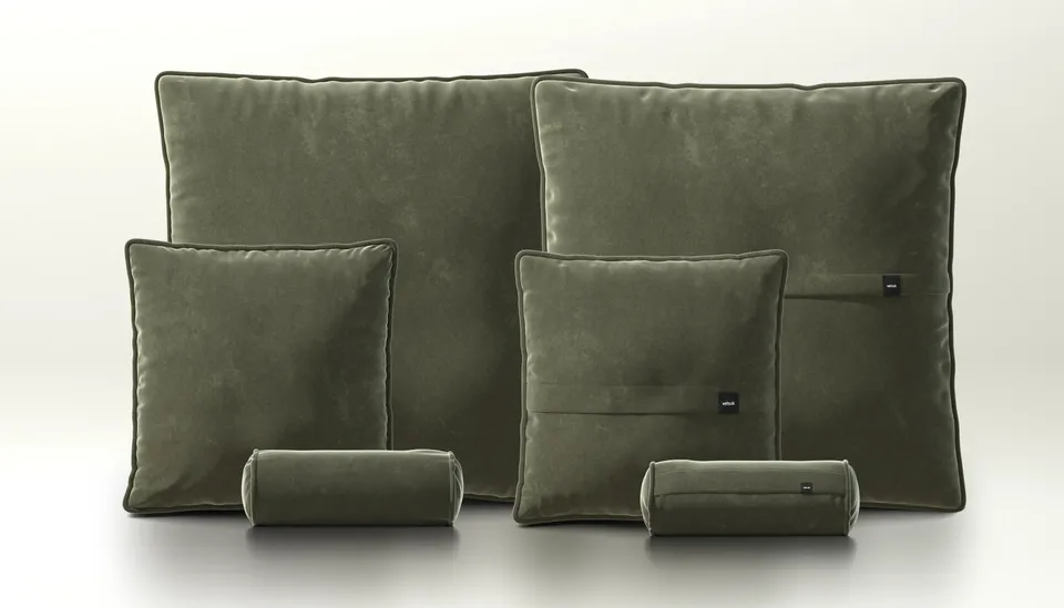 vetsak Pillow Set 3 set cuscini Suave Pine sfoderabile