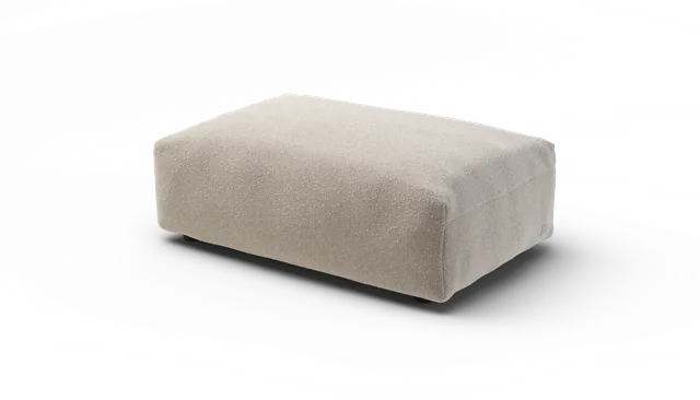 vetsak Sofa Seat Small modulo divano Crema Nub 105x63 cm