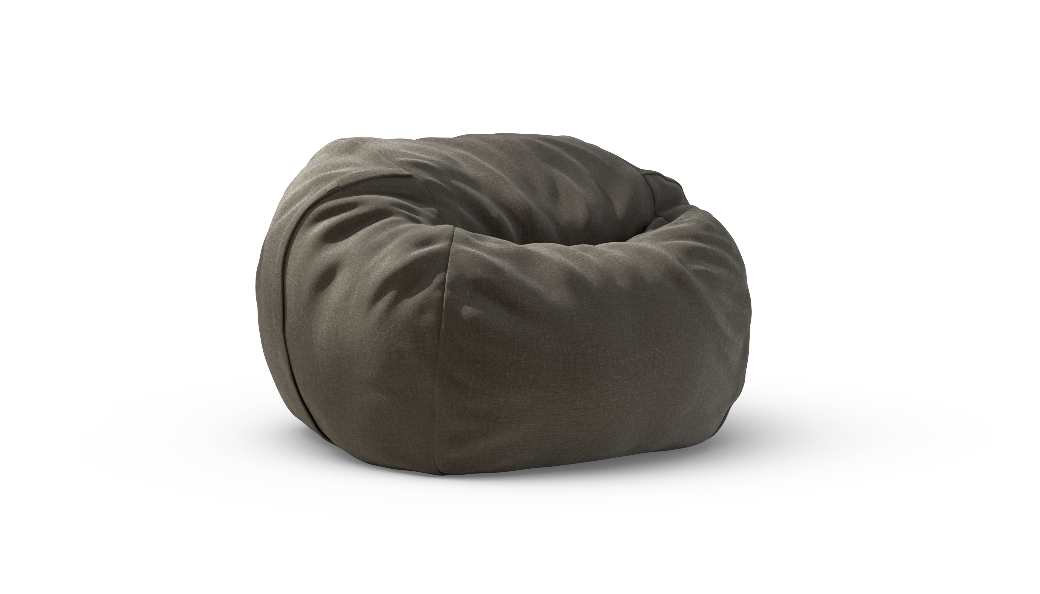 vetsak fodera pouf Medium marrone tessuto breeze