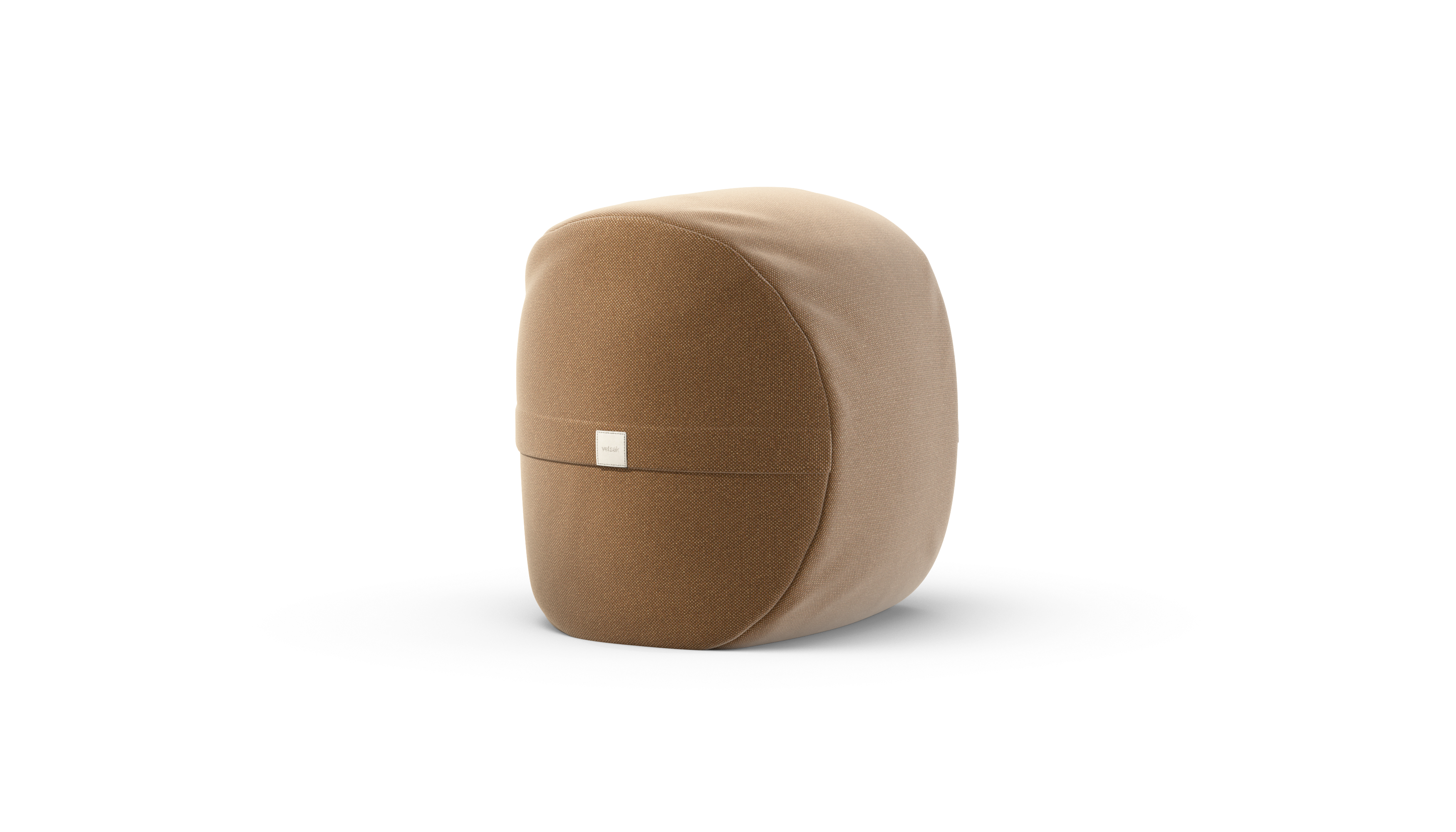 Vetsak Footsak pouf poggiapiedi piqué wheat da esterno