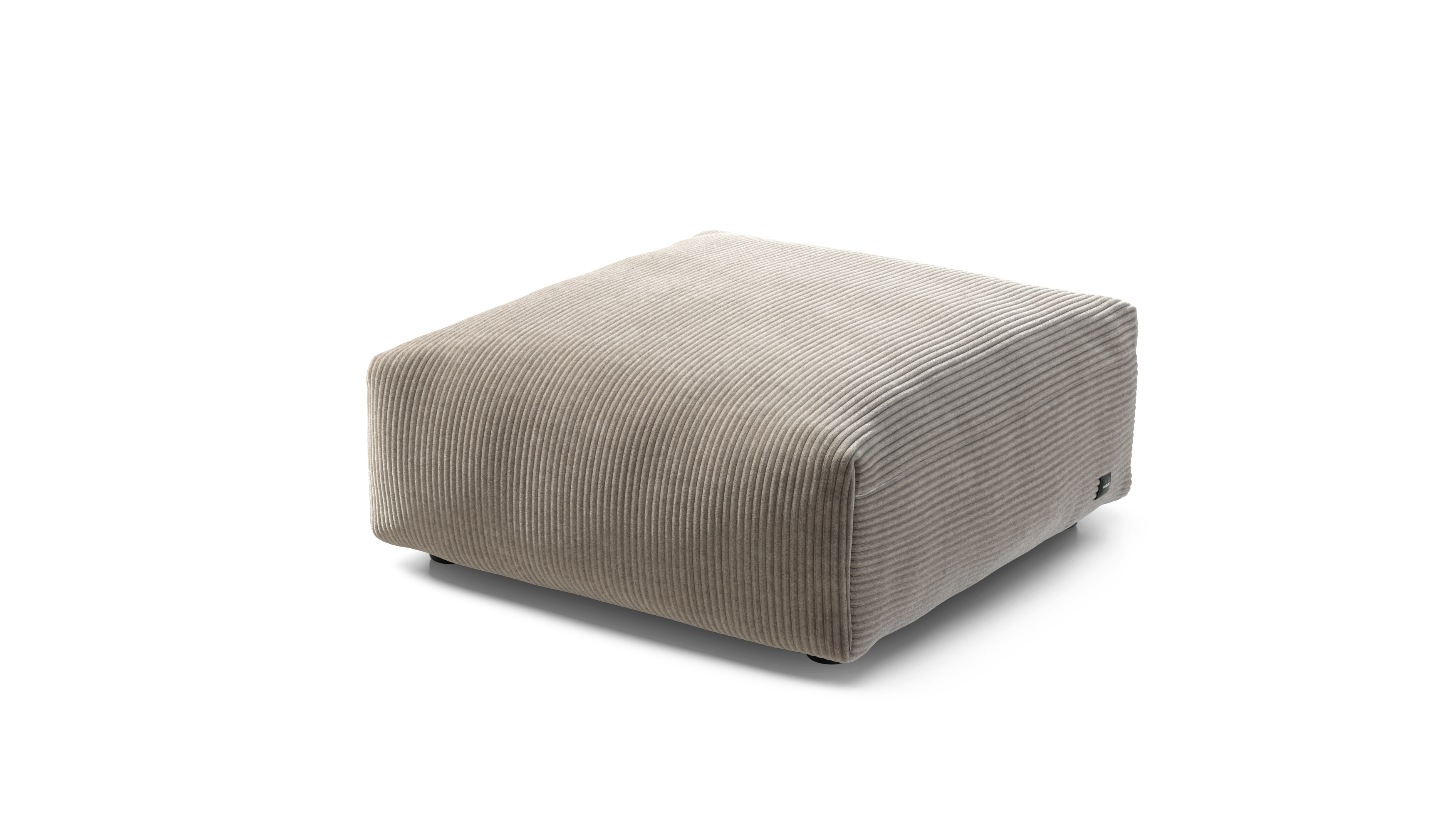 vetsak Sofa Seat Medium modulo divano Platinum Cord Velour