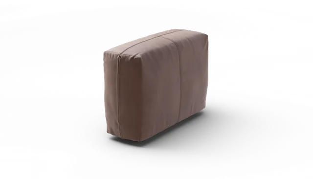 vetsak Sofa Side Medium modulo divano pelle pietra 84x31