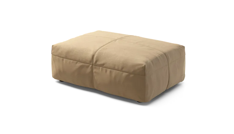 vetsak Sofa Seat Small modulo divano pelle beige 105x63