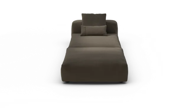vetsak Sofa Set 07 Sun Lounger divano modulare 2 posti Breeze marrone