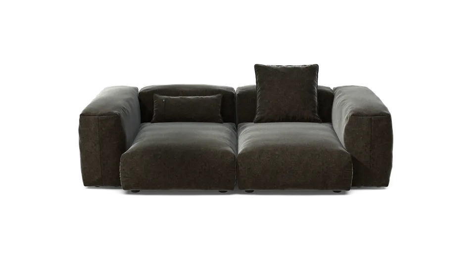 vetsak Sofa Set 02 Medium divano 2,5 posti antracite