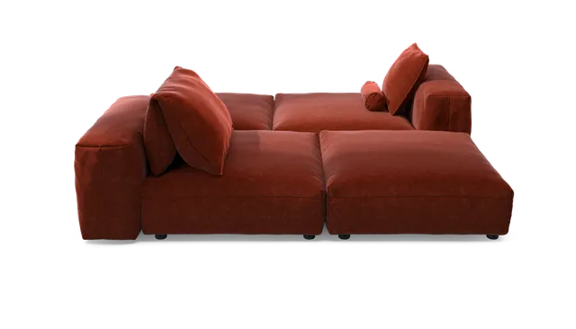 vetsak Sofa Set 08 Daybed divano 6 posti zafferano