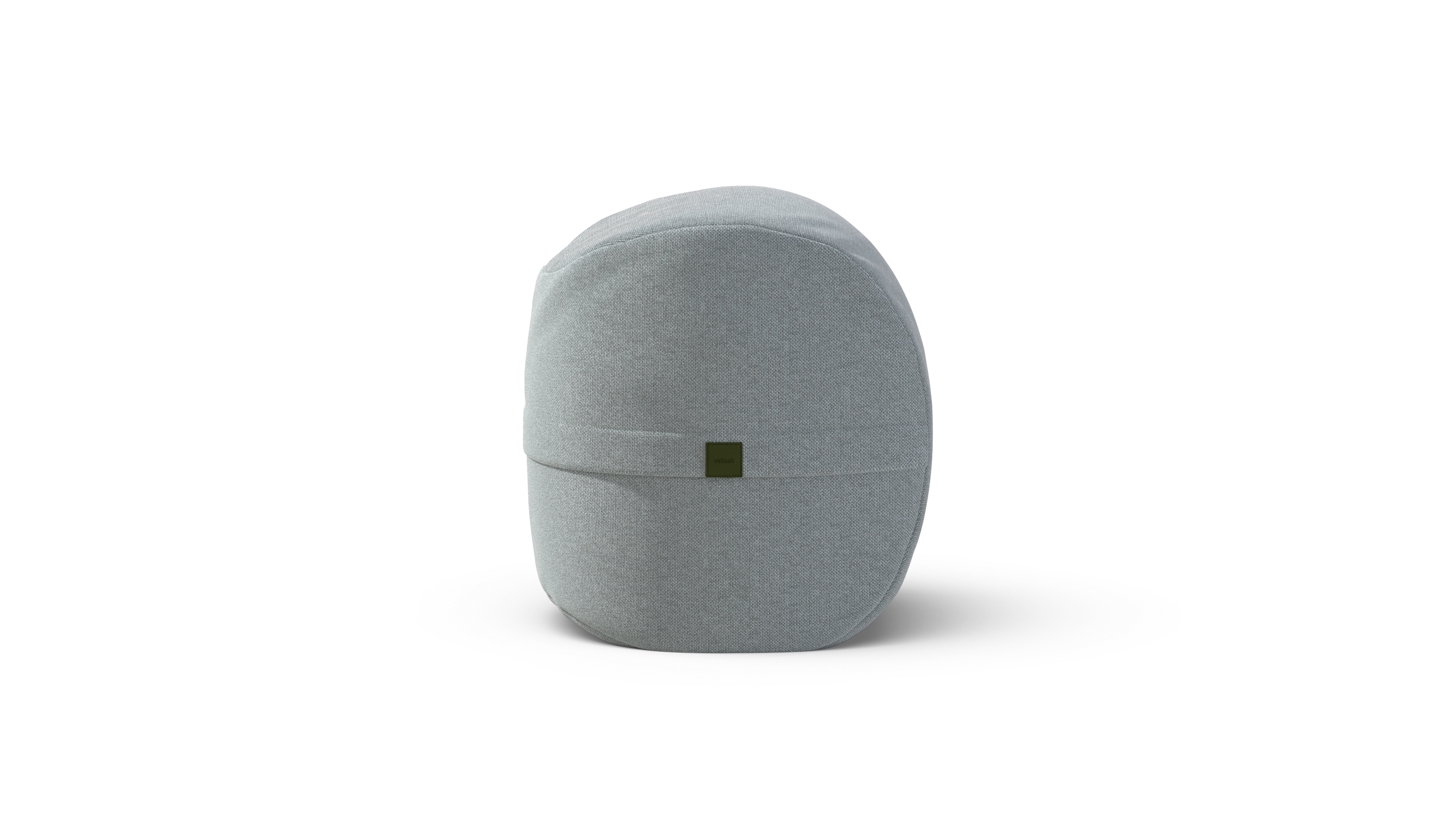 vetsak Footsak pouf turchese piqué da esterno