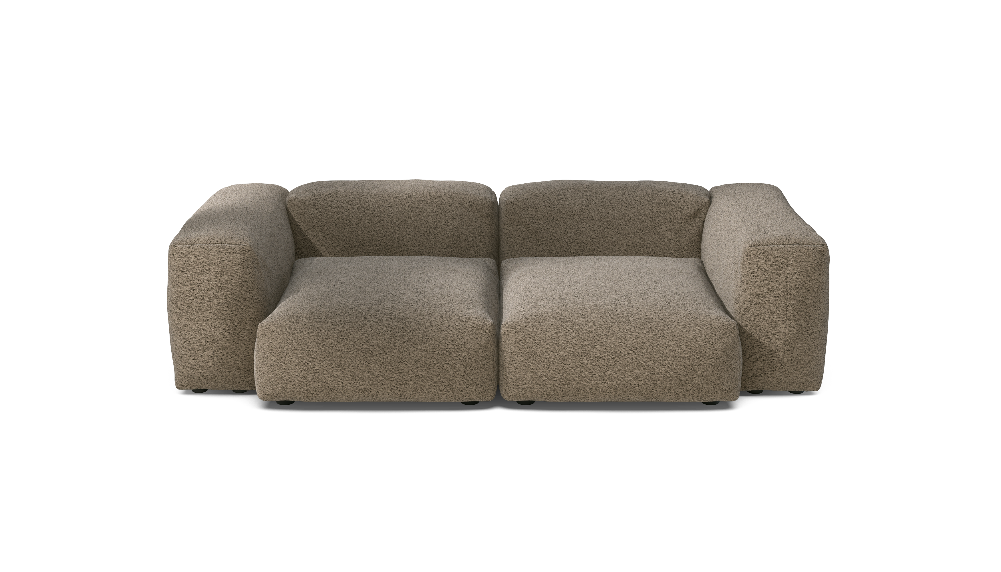 vetsak Sofa Set 02 Medium divano modulare loop taupe 230cm 2 posti