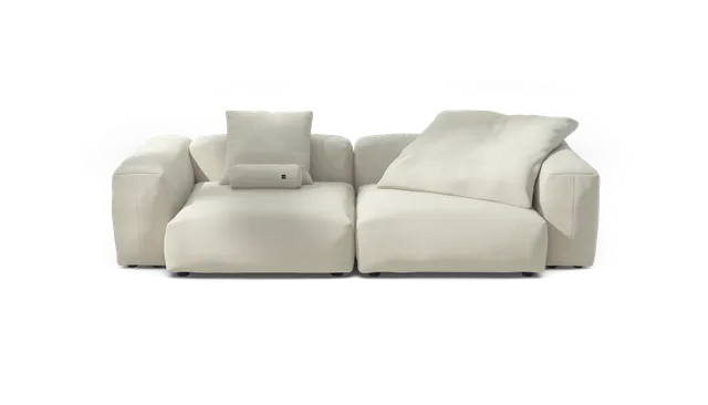 vetsak Sofa Set 02 Large divano Pique crema 272x115