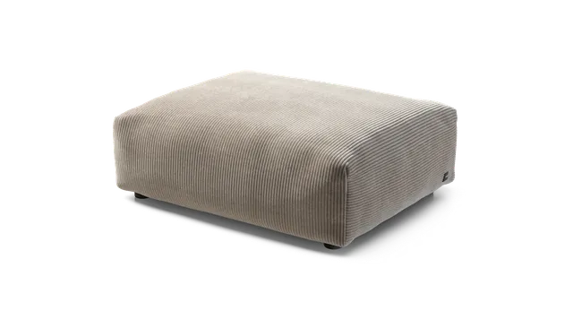 vetsak Cord Velour Sofa Seat Large modulo platinum 105x84