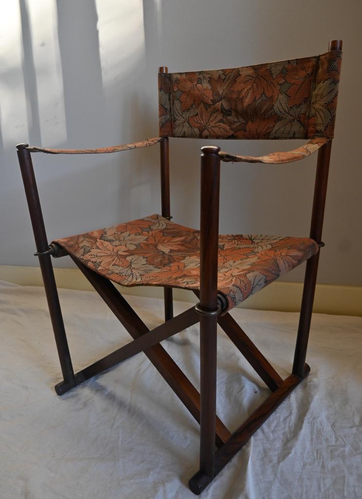 Ravasi Pliant sedia pieghevole gobelin foglie 62 cm