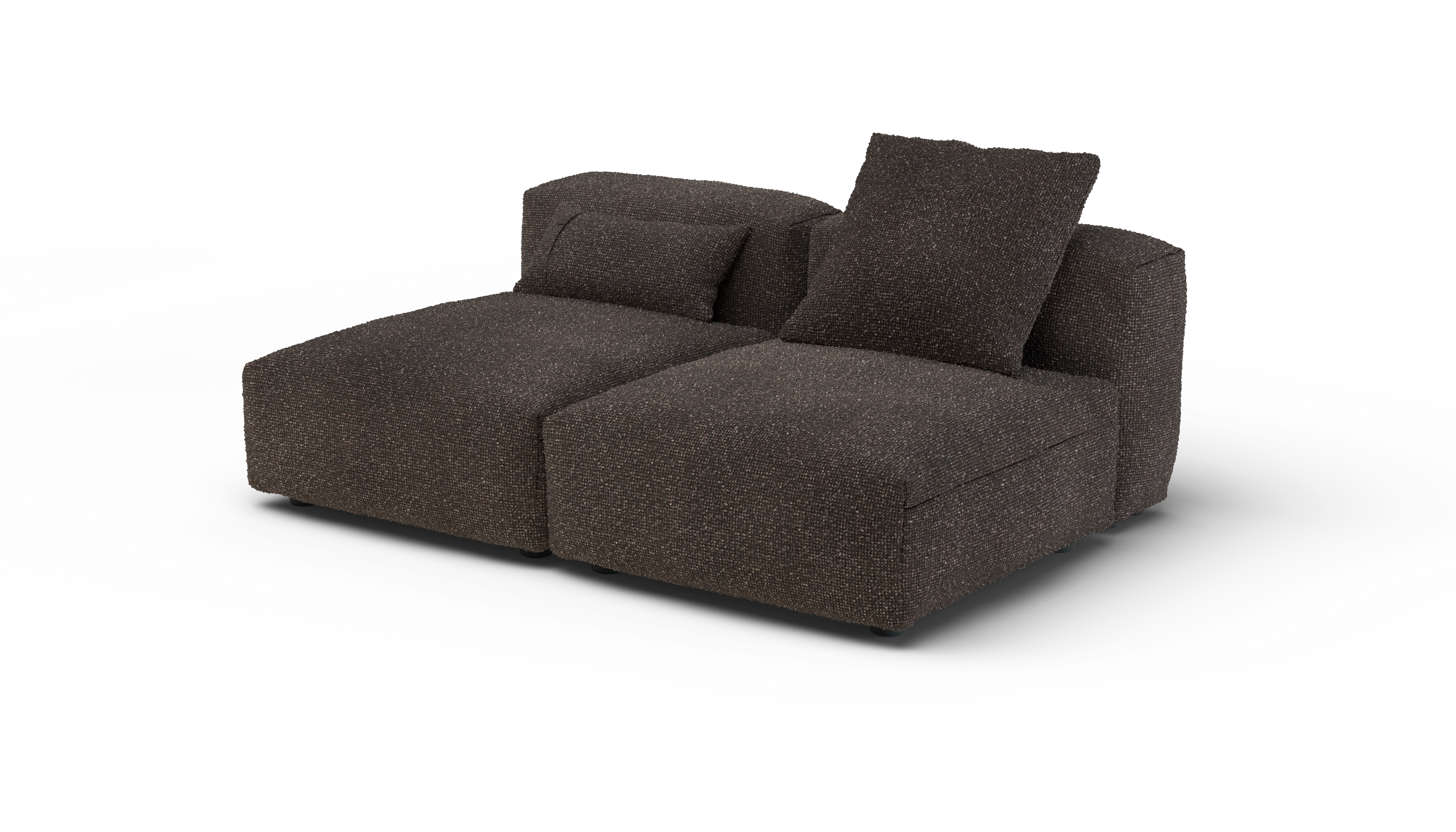 vetsak Sofa Set 01 Medium divano modulare Nub Walnut