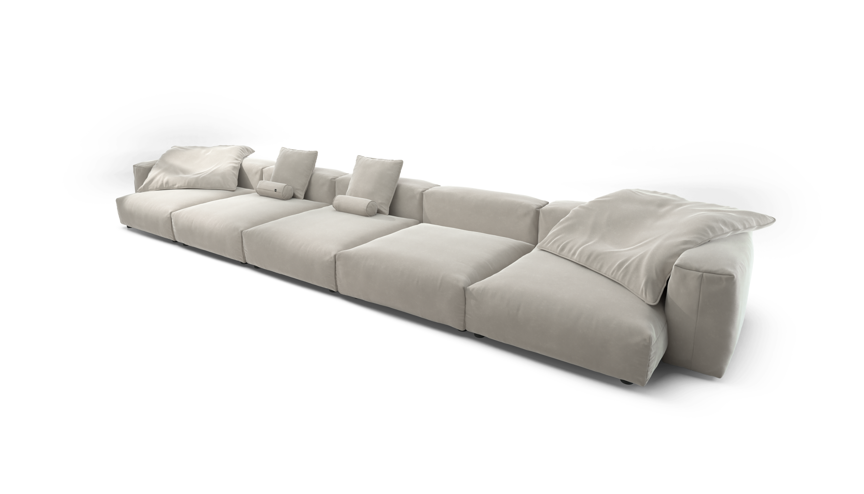 vetsak Sofa Set 06 divano modulare suave clay