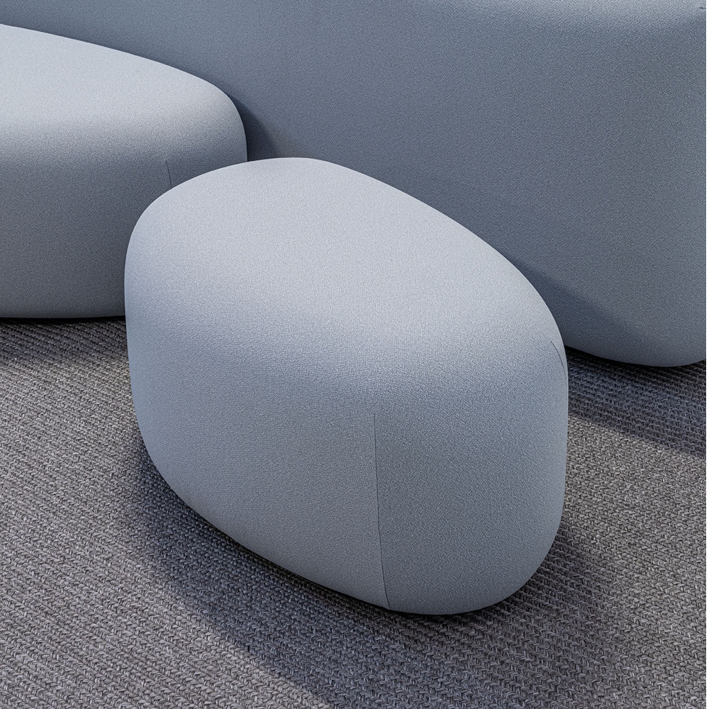 La Cividina Lisse pouf soggiorno