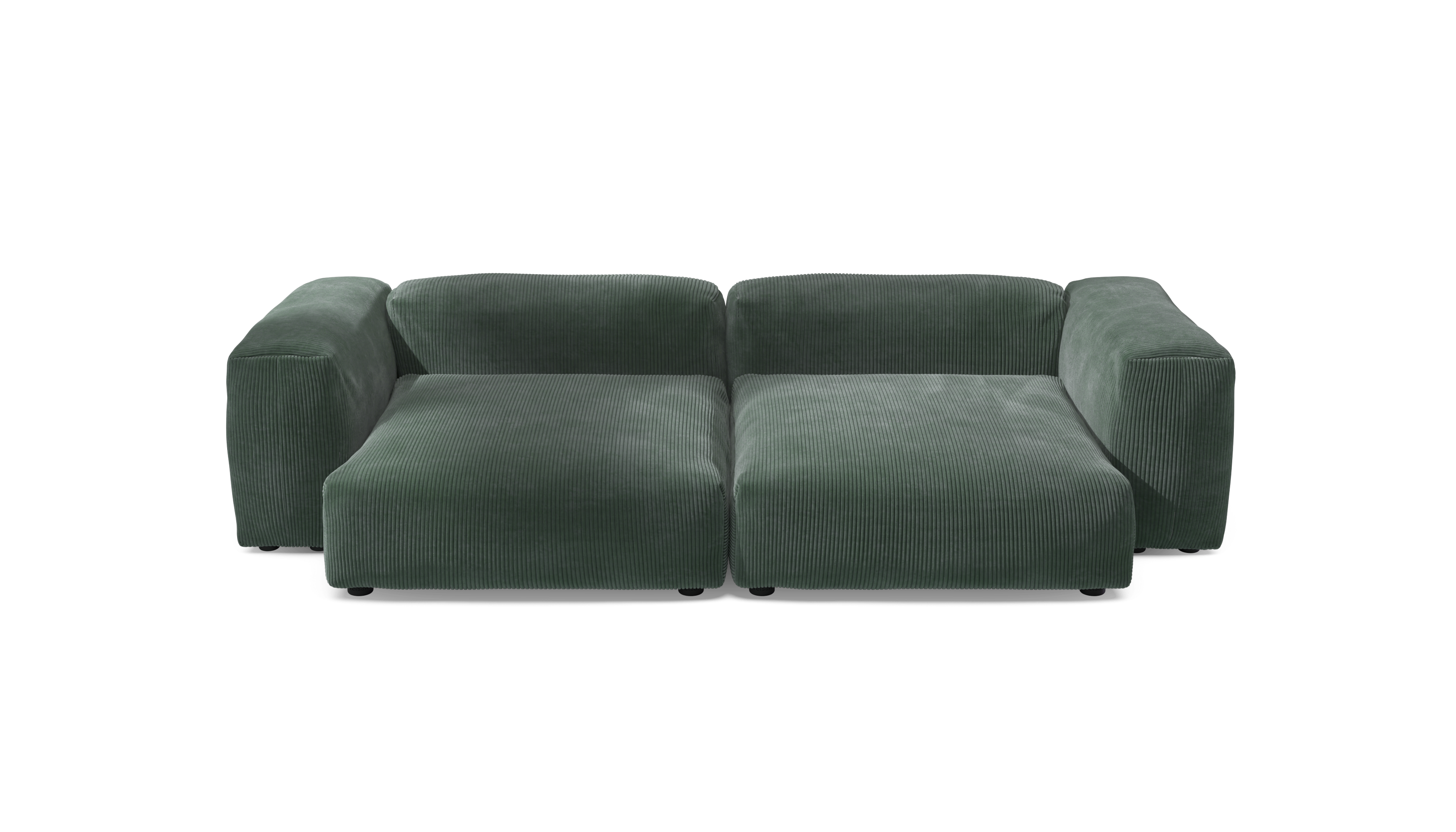 vetsak Sofa Set 02 XLarge divano modulare cord velour hunter 272x136