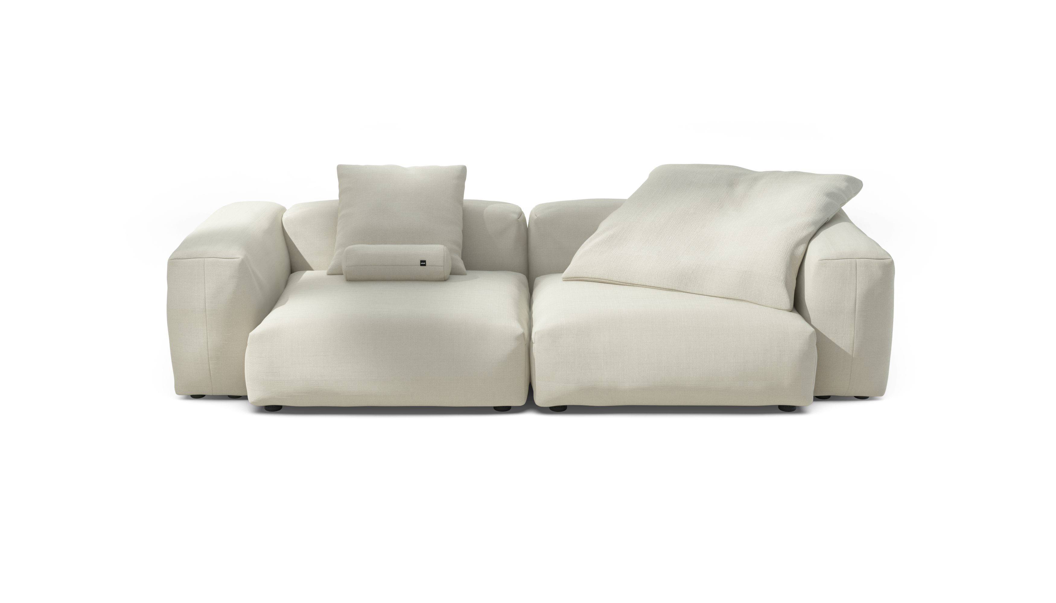 vetsak Sofa Set 02 Large divano Pique crema 272x115