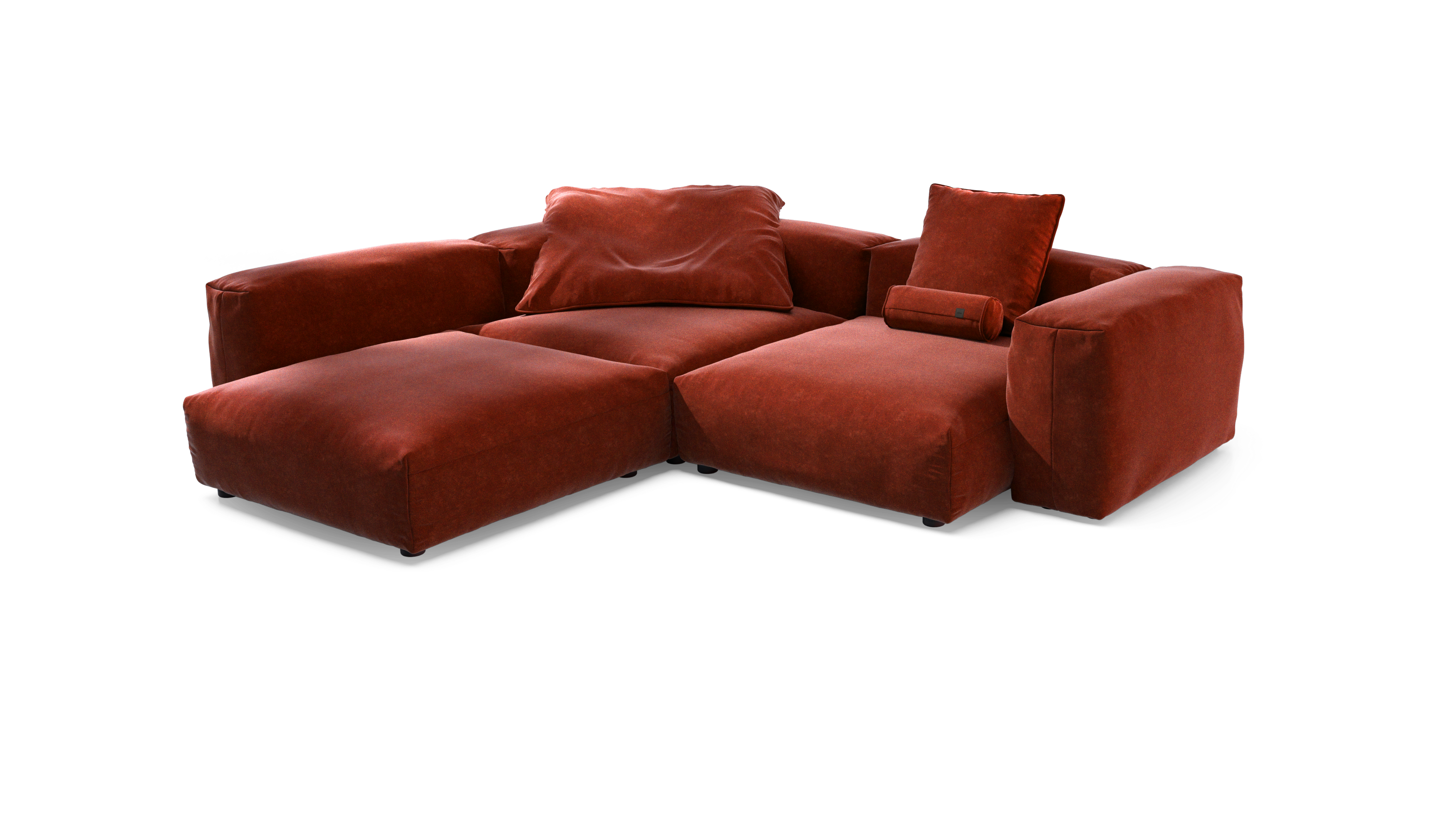 vetsak Sofa Set 05 divano zafferano Suave 5 posti