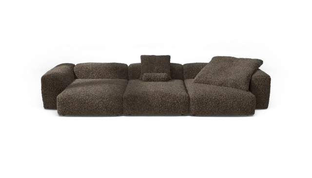 vetsak Sofa Set 05 divano modulare Cacao 5 posti