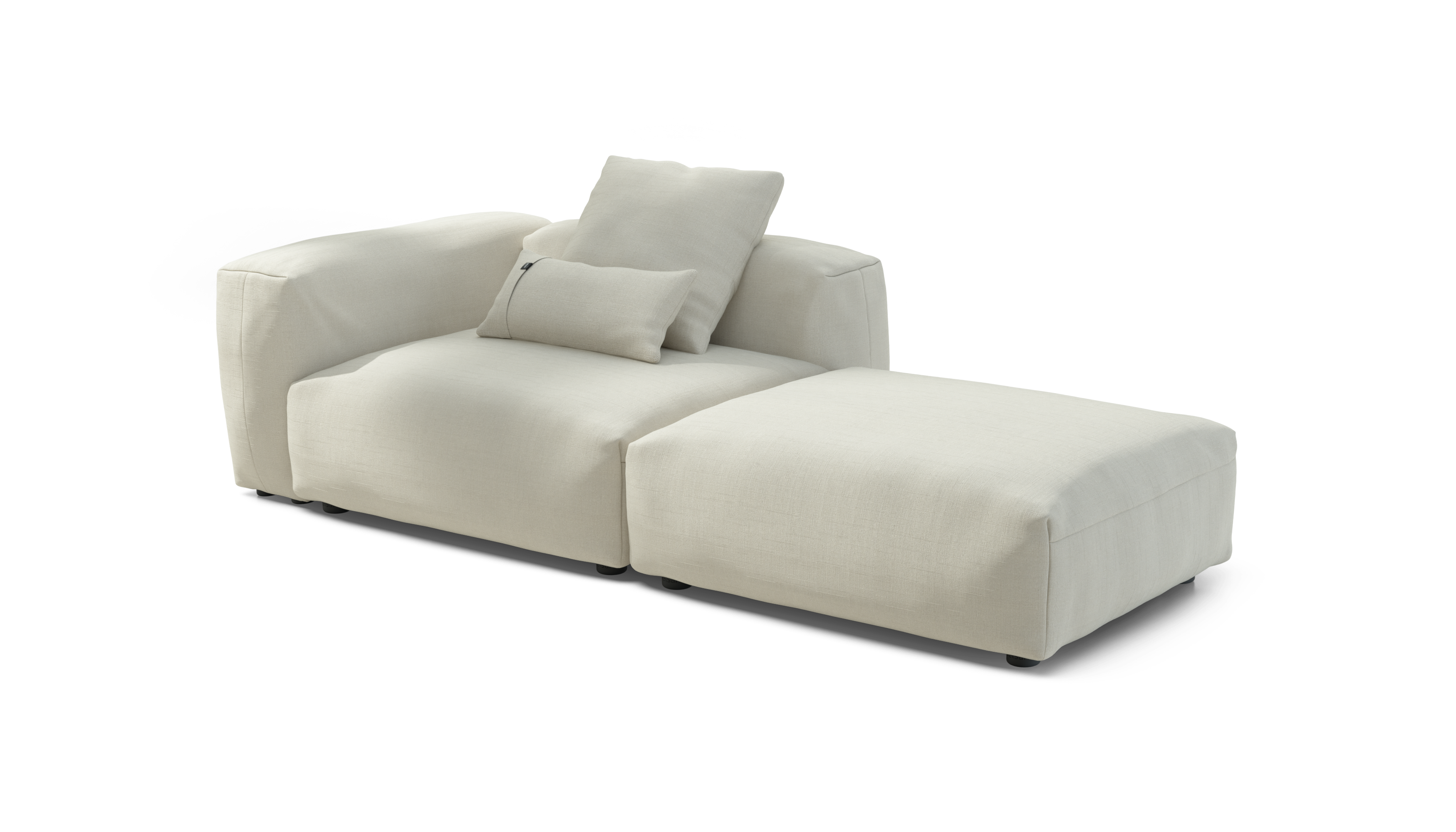 vetsak Sofa Set 01 Large divano modulare Pique Creme esterno