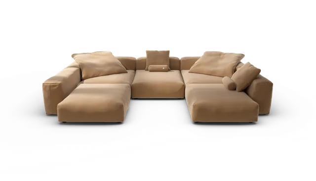 vetsak Sofa Set 06 divano angolare Pique Wheat 377x241