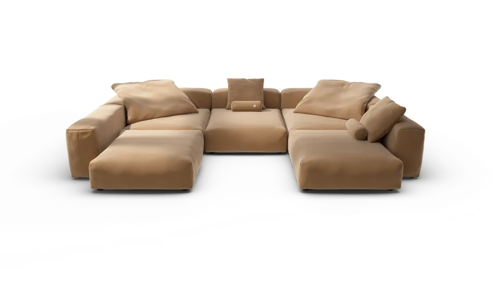 vetsak Sofa Set 06 divano angolare Pique Wheat 377x241