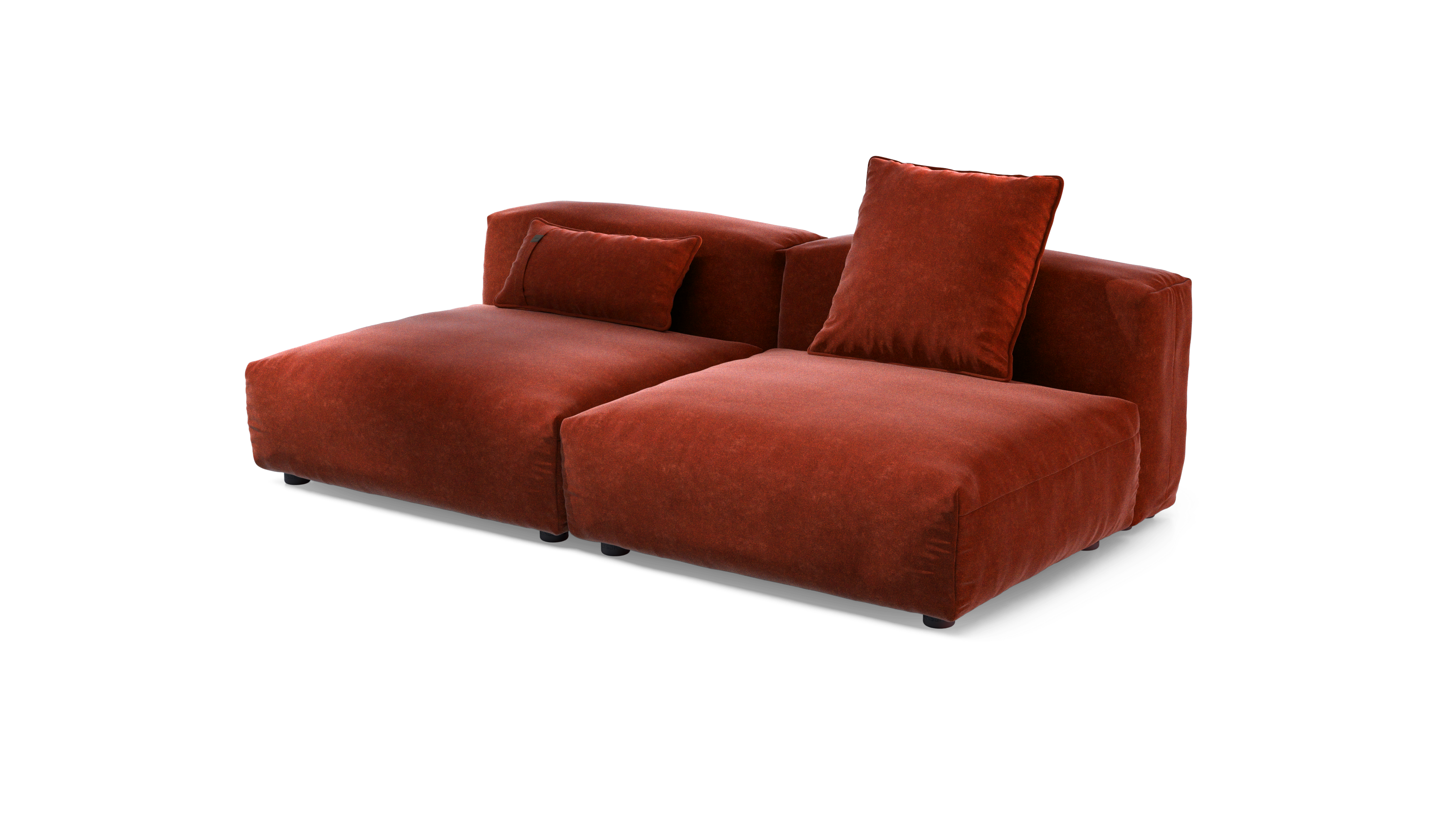 vetsak Sofa Set 01 Large divano modulare saffron
