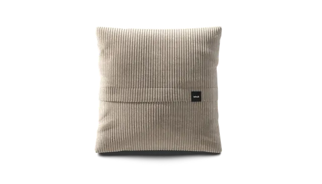 vetsak Big Pillow cuscino Cord Velour platino