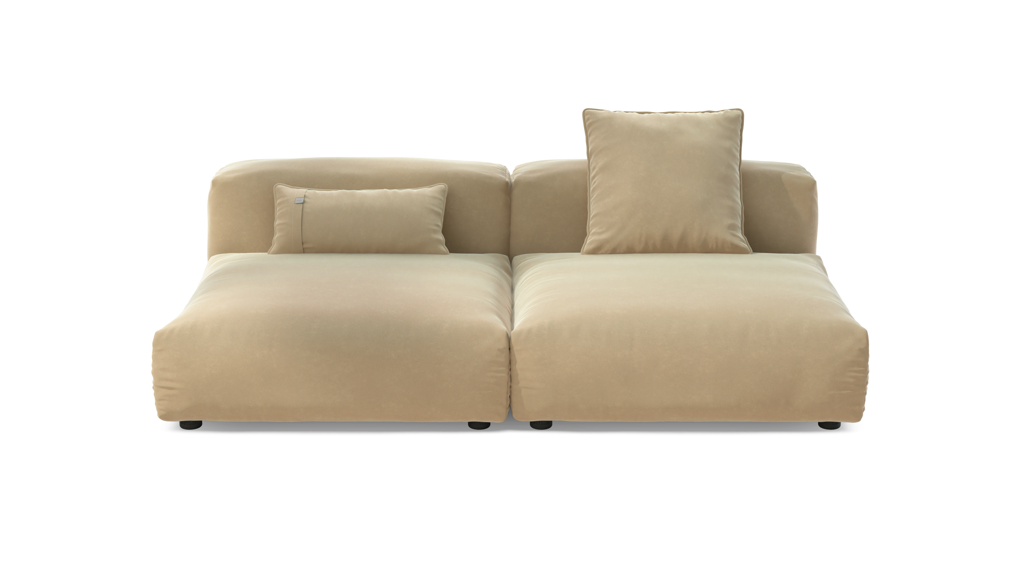 vetsak Sofa Set 01 Large divano modulare crema suave