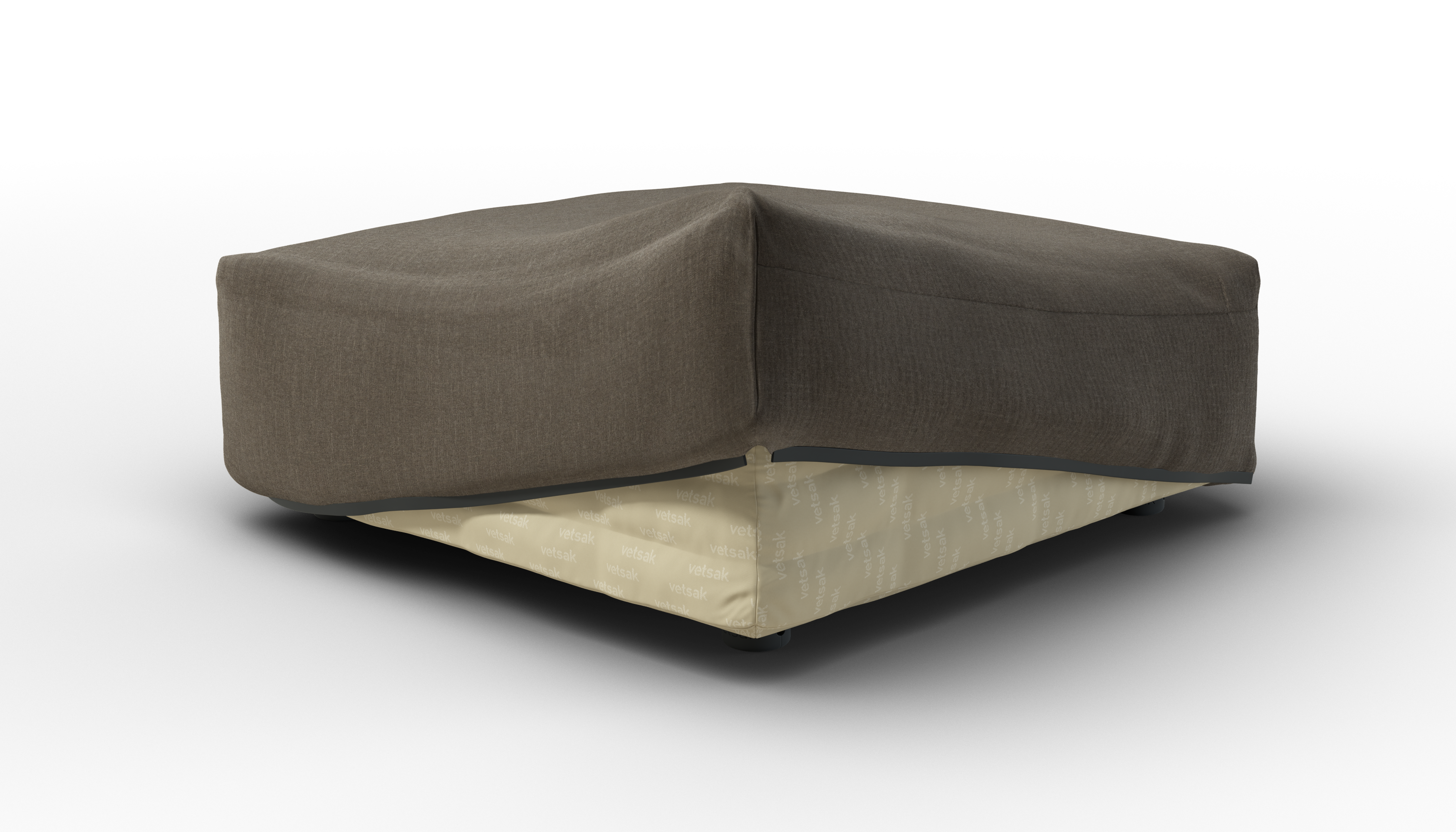 vetsak Cover Sofa Seat Medium fodera marrone 84x84
