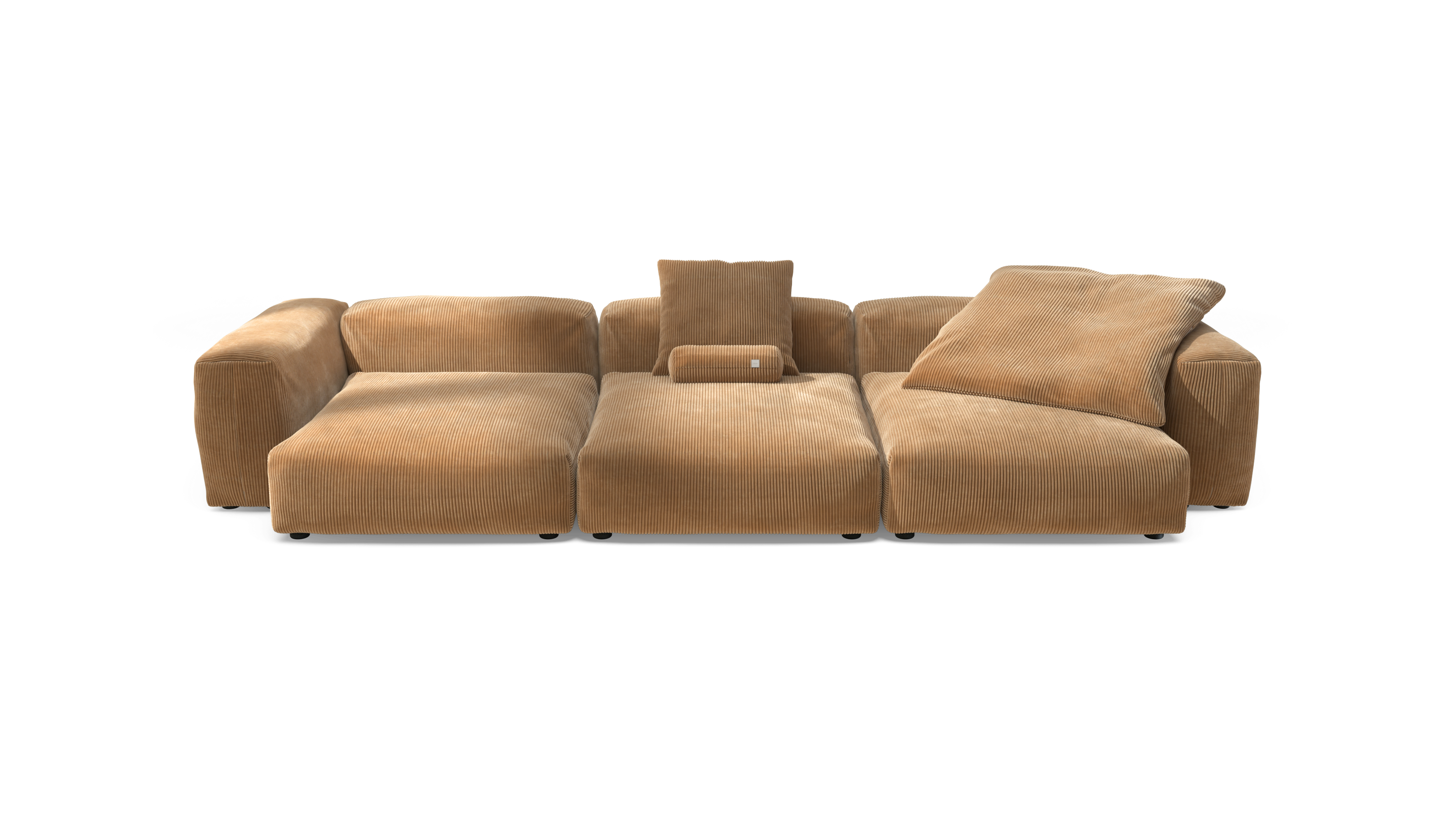 vetsak Sofa Set 05 divano modulare cammello 5 posti