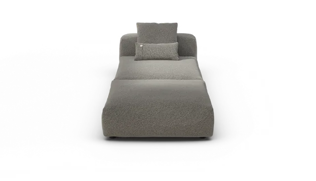 vetsak Sofa Set 07 divano 2 posti Pebble platino 105x220
