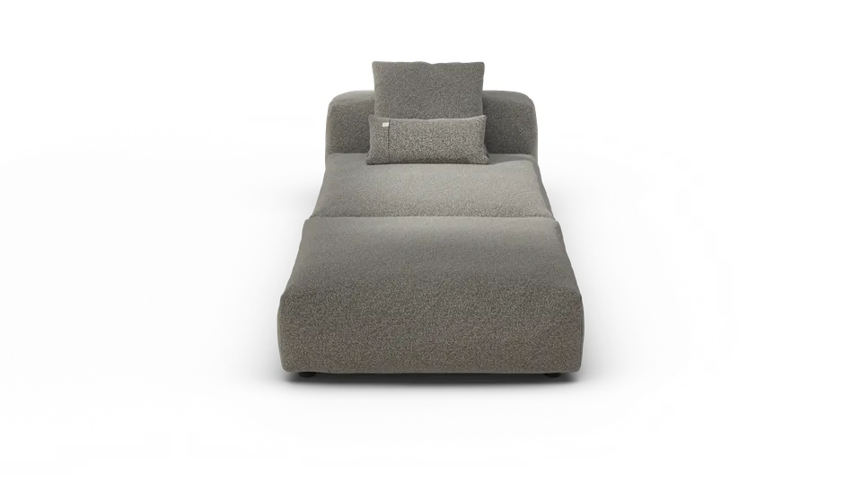 vetsak Sofa Set 07 divano 2 posti Pebble platino 105x220