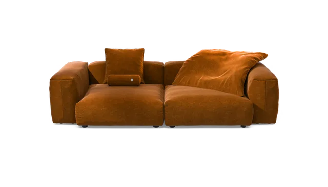 vetsak Sofa Set 02 Large divano 3,5 posti honey suave