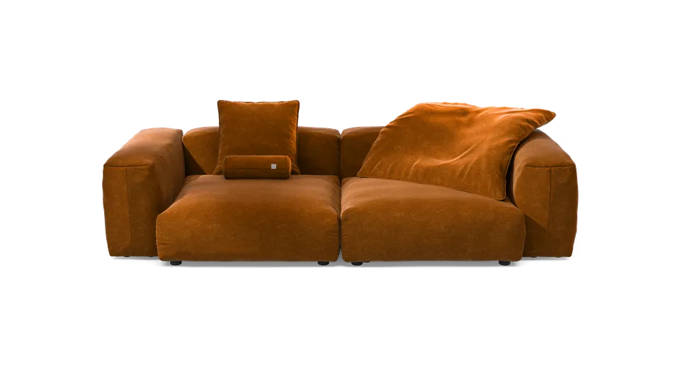 vetsak Sofa Set 02 Large divano 3,5 posti honey suave