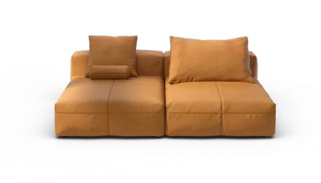 Vetsak Sofa Set 01 XLarge divano marrone pelle 3,5 posti
