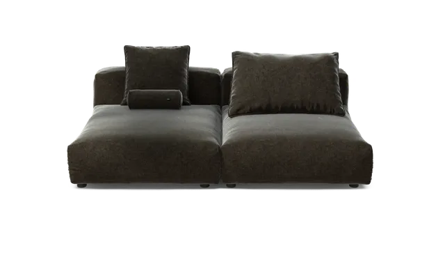 vetsak Sofa Set 01 XLarge divano Suave antracite 3,5 posti