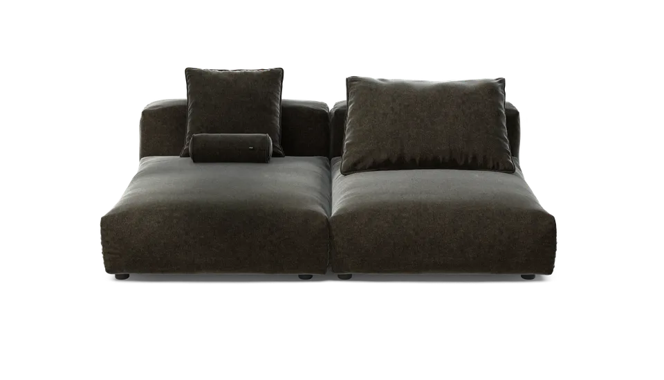vetsak Sofa Set 01 XLarge divano Suave antracite 3,5 posti