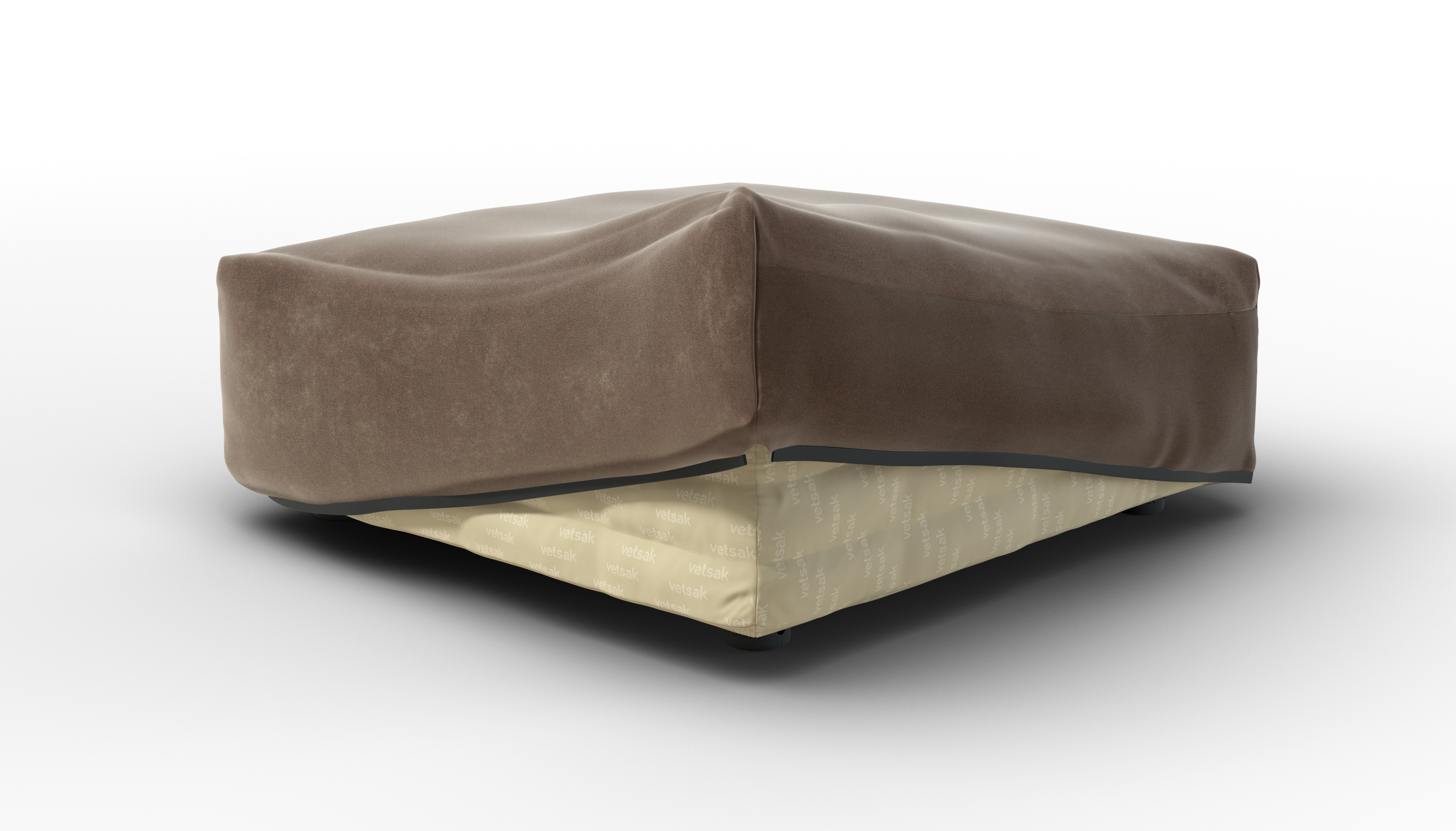 vetsak Cover Sofa Seat Large fodera suave espresso 105x84