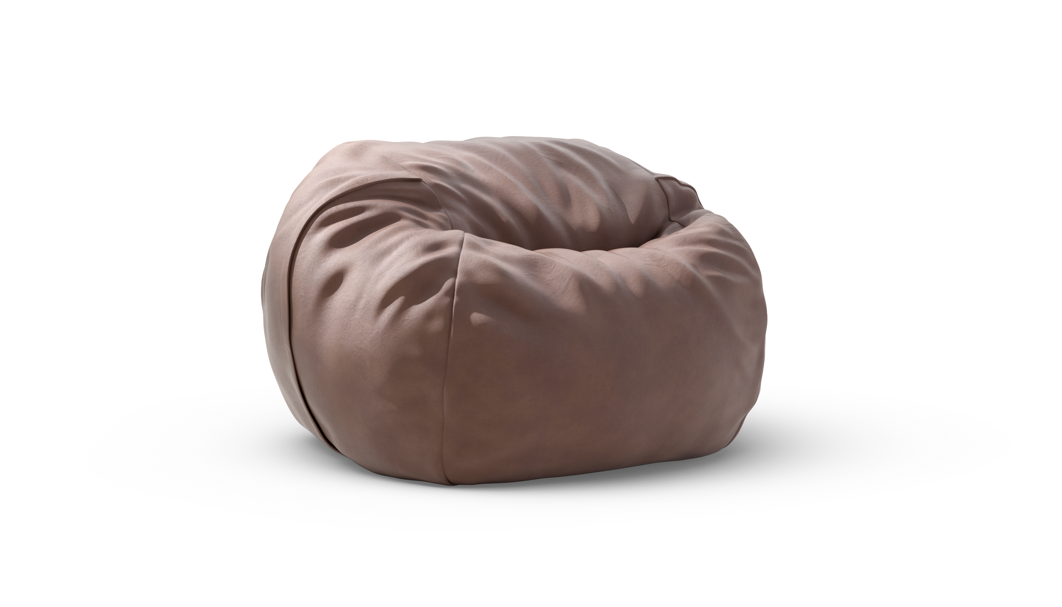 vetsak Beanbag Medium pouf pelle stone